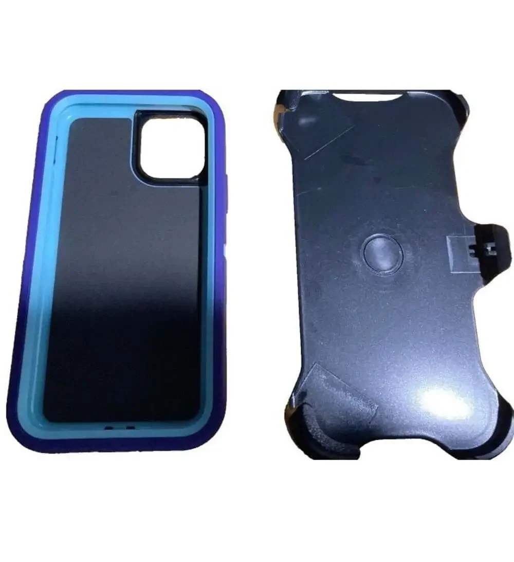 WallSkiN Turtle Series Protective Armor Case w/Belt Clip Holster|iPhone 11 Pro
